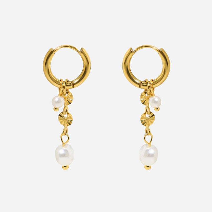 Clara | Sunburst Earrings 18K Gold