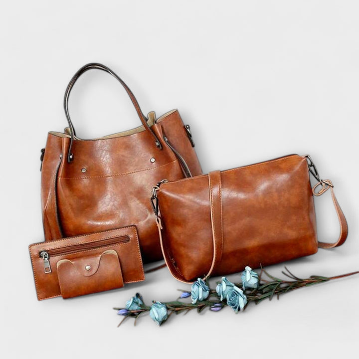 Annie | 4-Piece Vintage Bag Set
