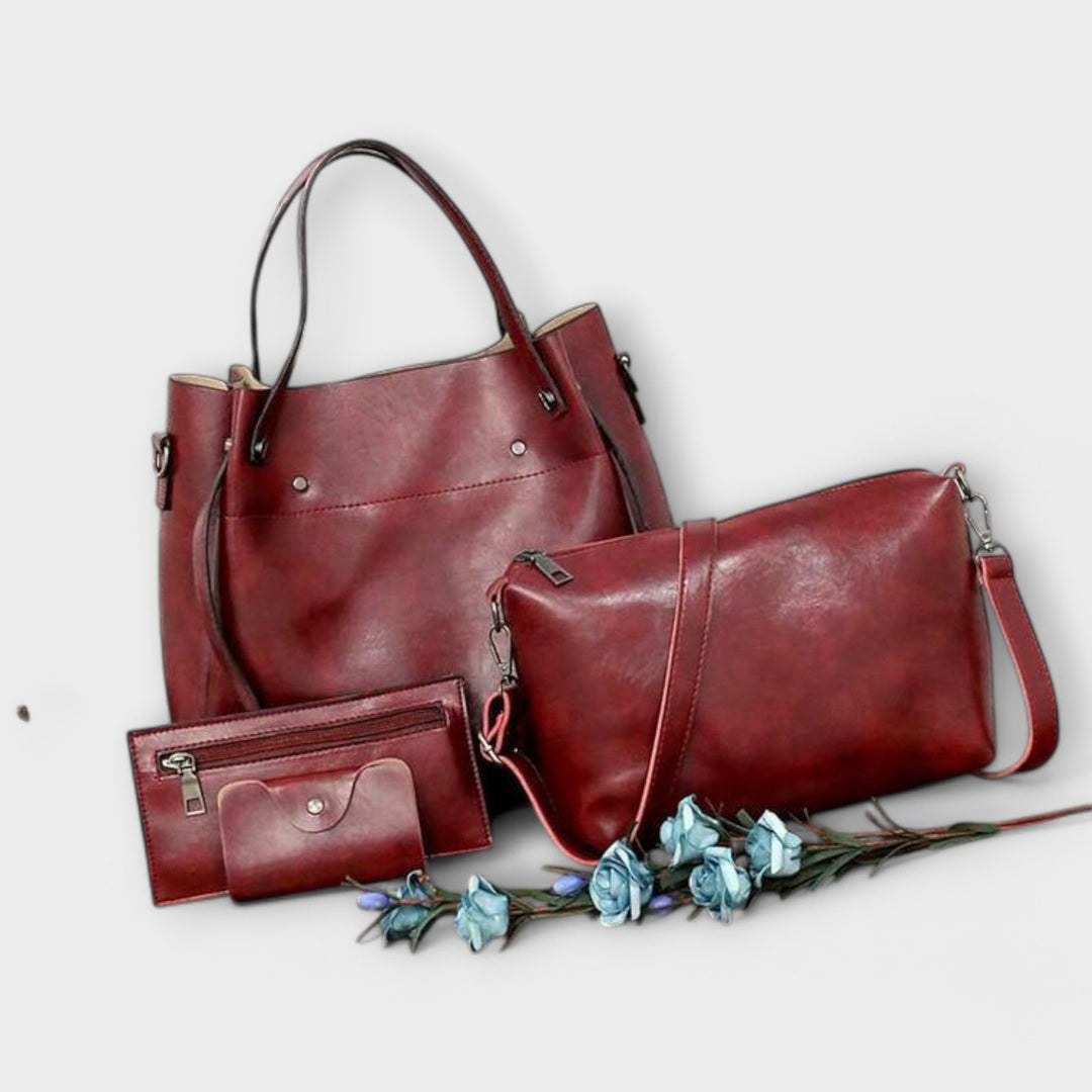 Annie | 4-Piece Vintage Bag Set