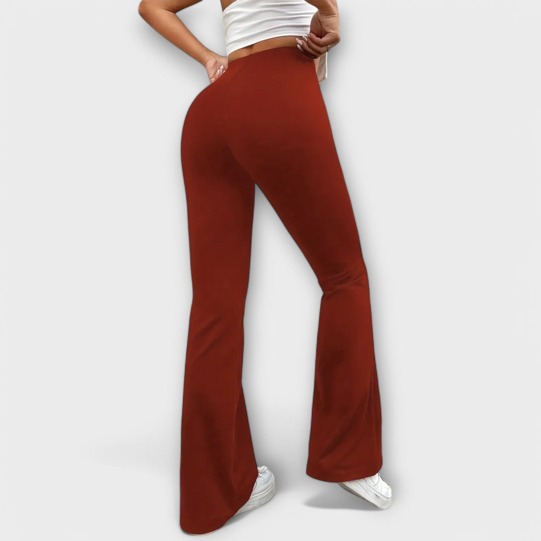 Annie | Relaxed Pants with Flared Leg