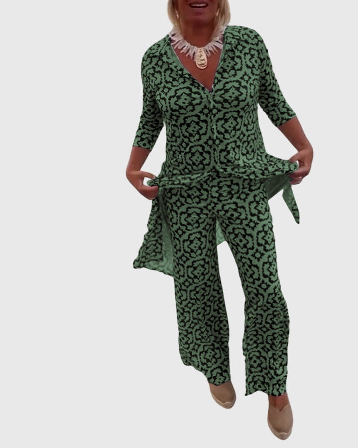 Annie | Elegant Vintage Two-Piece Set