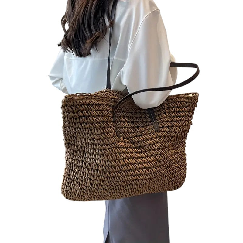 Annie | Woven Tote Bag