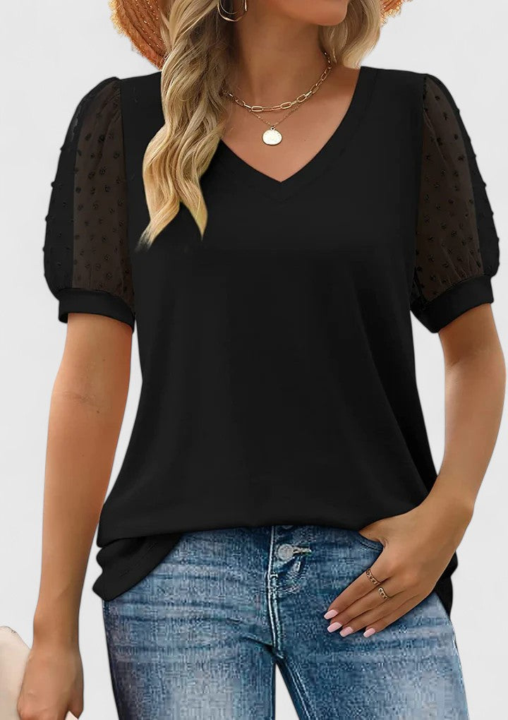 Annie | Comfortable V-Neck Top