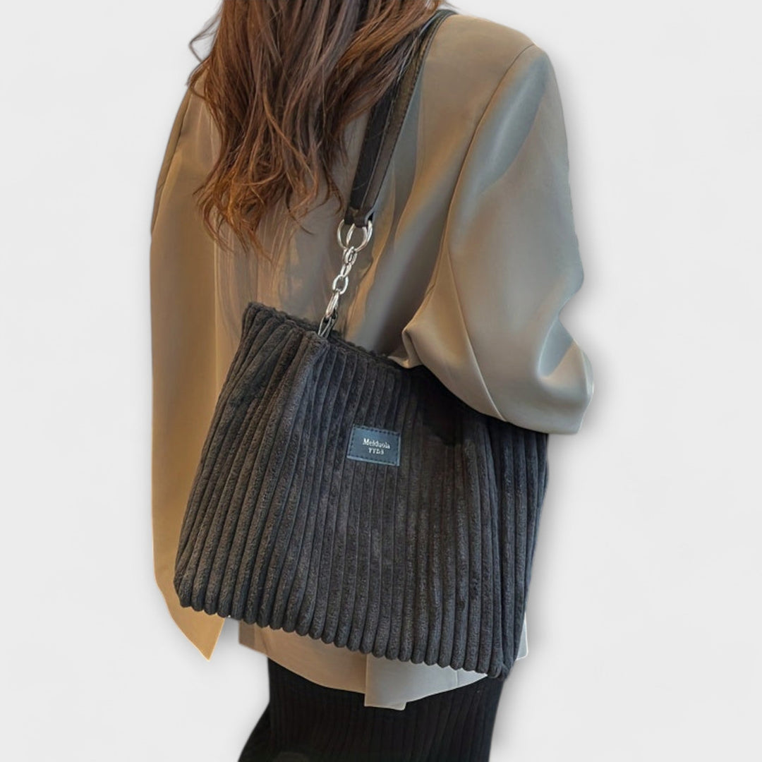 Annie | Soft Cord Shoulder Bag