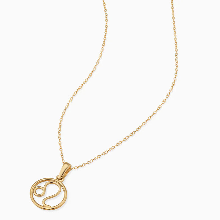 Clara | Zodiac Sign Necklace 18k Gold