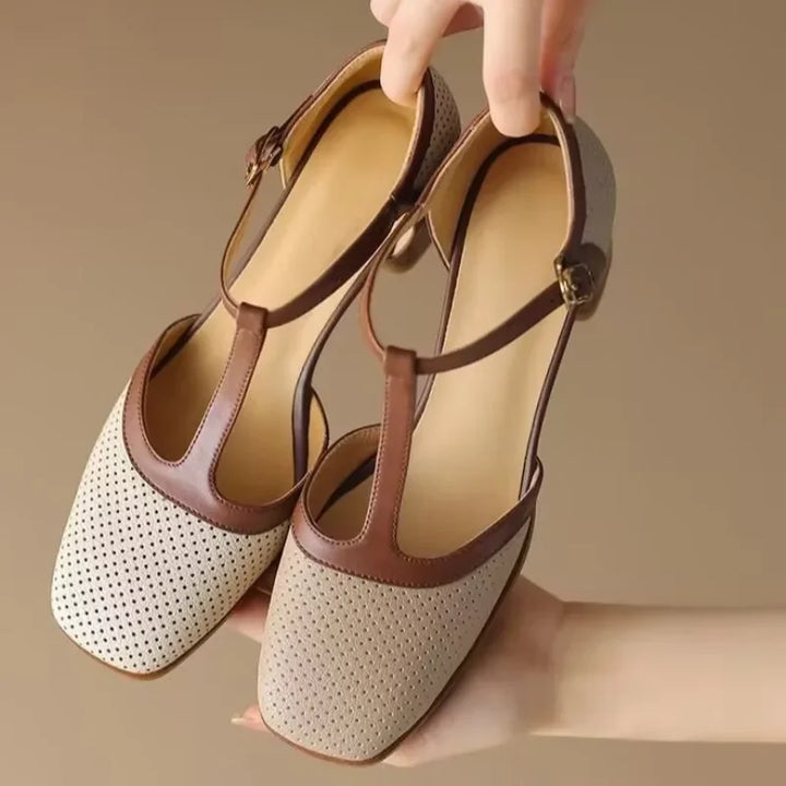 Annie | Isava Mid Heel Shoes
