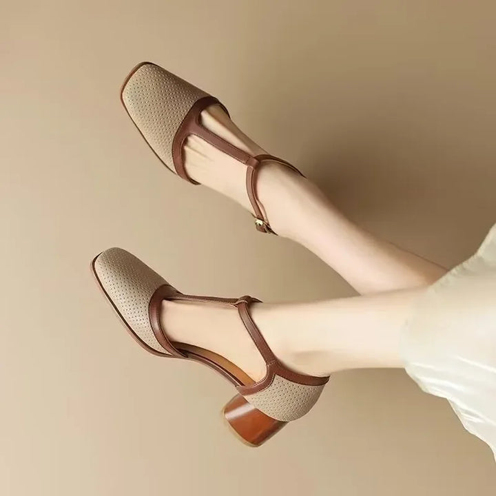 Annie | Isava Mid Heel Shoes