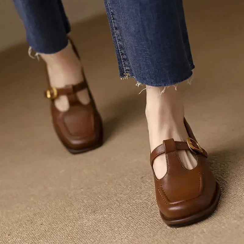 Annie | T-Strap Sandals