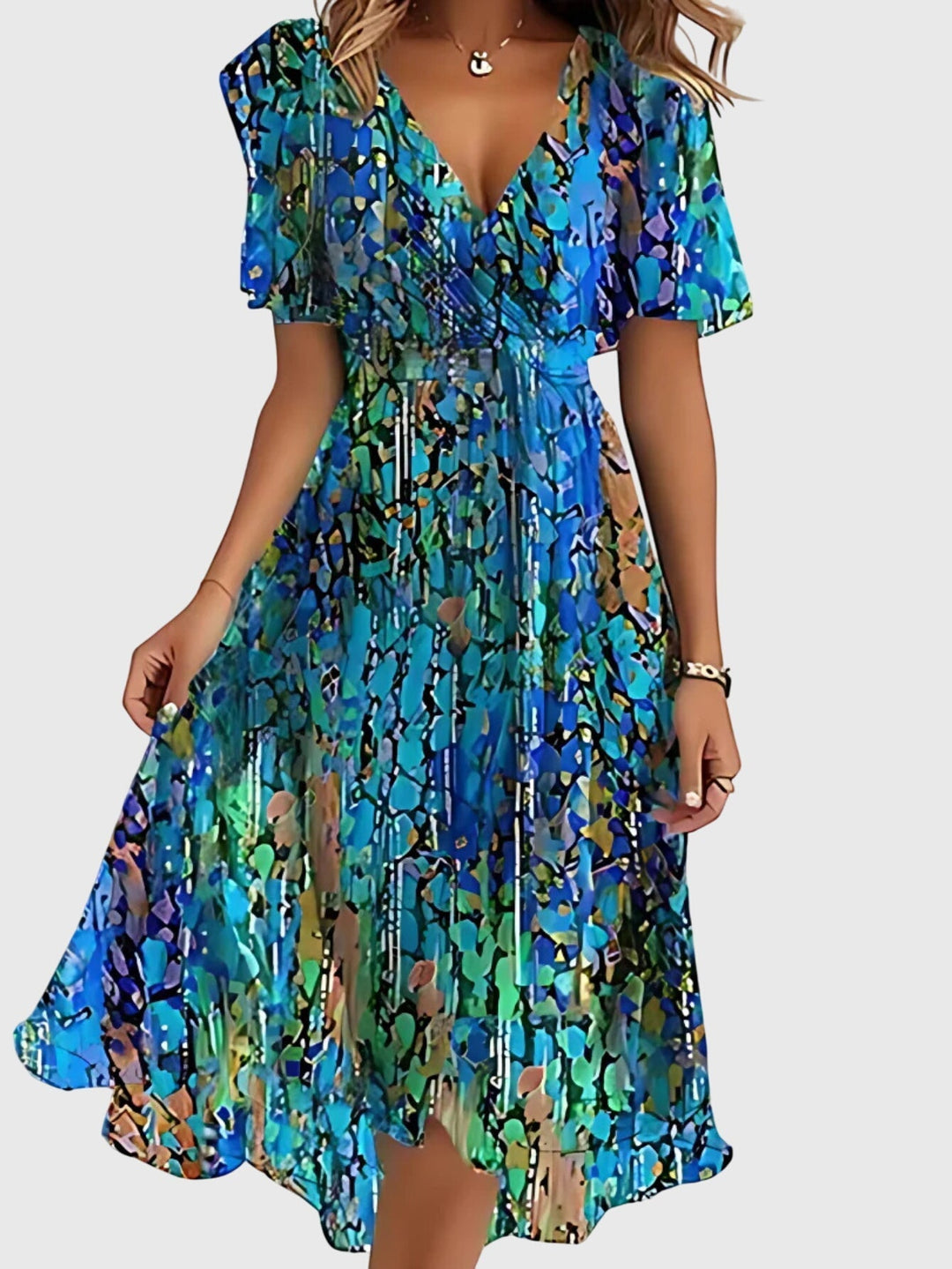 Annie | Summer Dress With Belly Cover