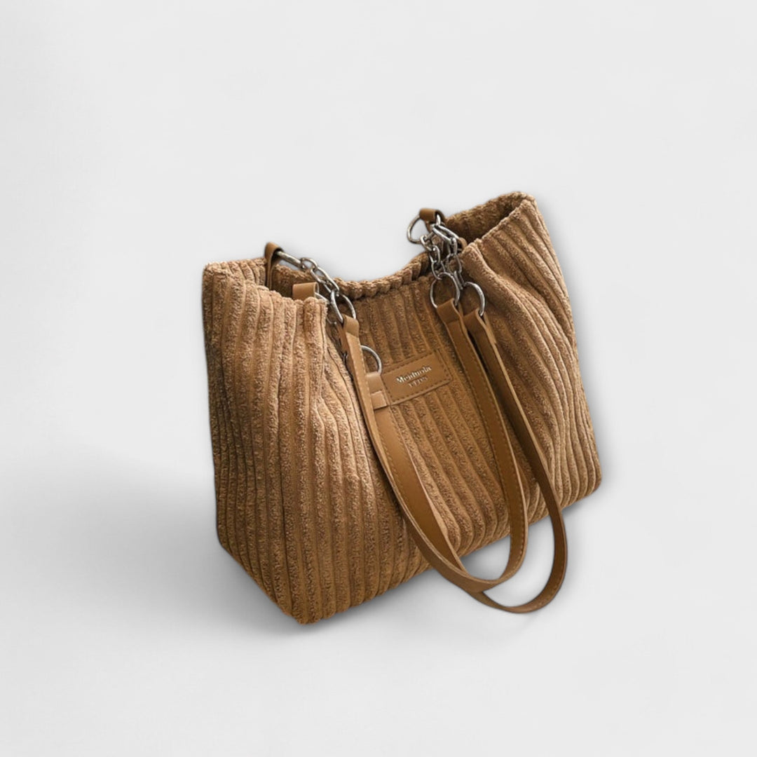 Annie | Soft Cord Shoulder Bag