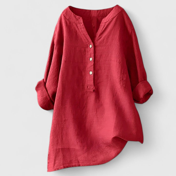 Annie | Elegant Button-Front Shirt
