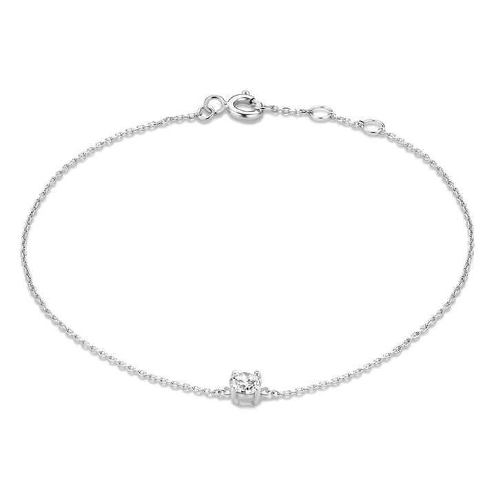 Clara | Bracelet with Moissanite Stones in 14k Gold